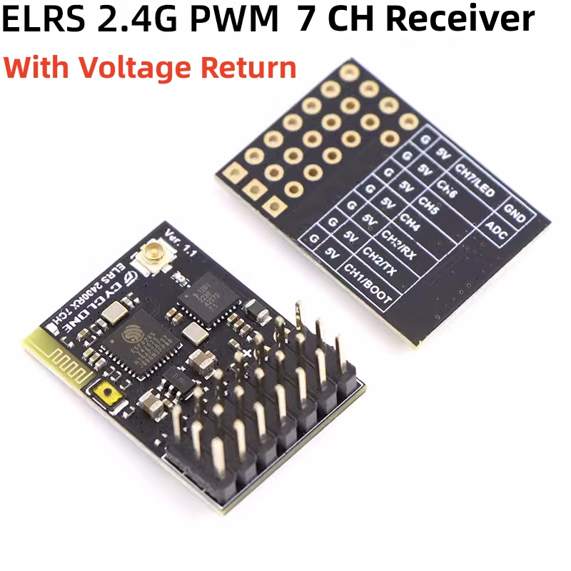 ELRS 2.4G PWM 7CH 6CH CRSF Rec - Fpv Drone Battery 评论和价格